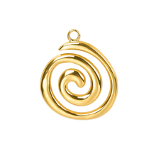 Load image into Gallery viewer, Large Spiral Charm