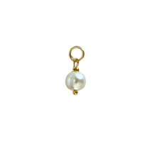 Load image into Gallery viewer, Single Pearl Charm