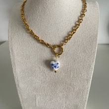 Load image into Gallery viewer, Ceramic Heart Charm