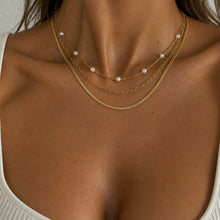 Load image into Gallery viewer, ISA | 3 chain necklace
