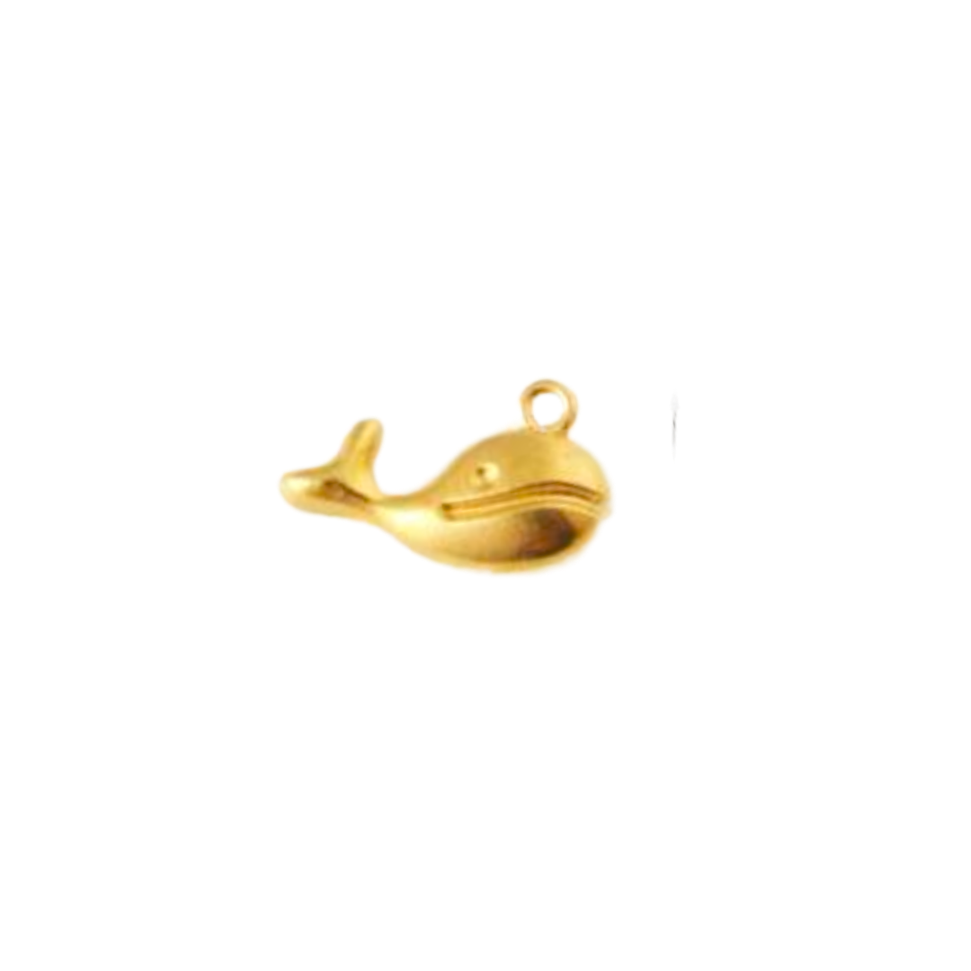 Mini Whale Charm