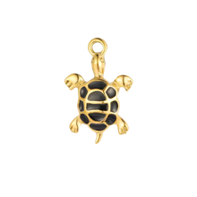 Load image into Gallery viewer, Black Turtle Charm
