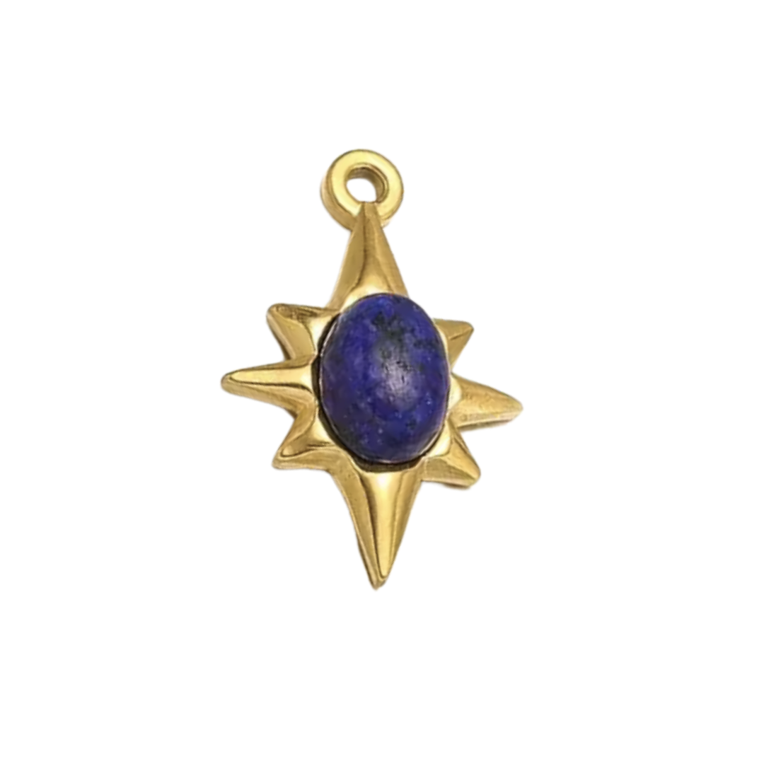 Blue Sparkle Charm