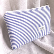 Load image into Gallery viewer, Orchid Stripe Pouch
