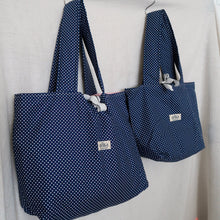 Load image into Gallery viewer, Midnight Dot Bag
