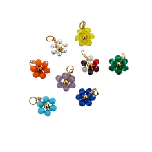 Load image into Gallery viewer, Mini Colourful Flower Charms
