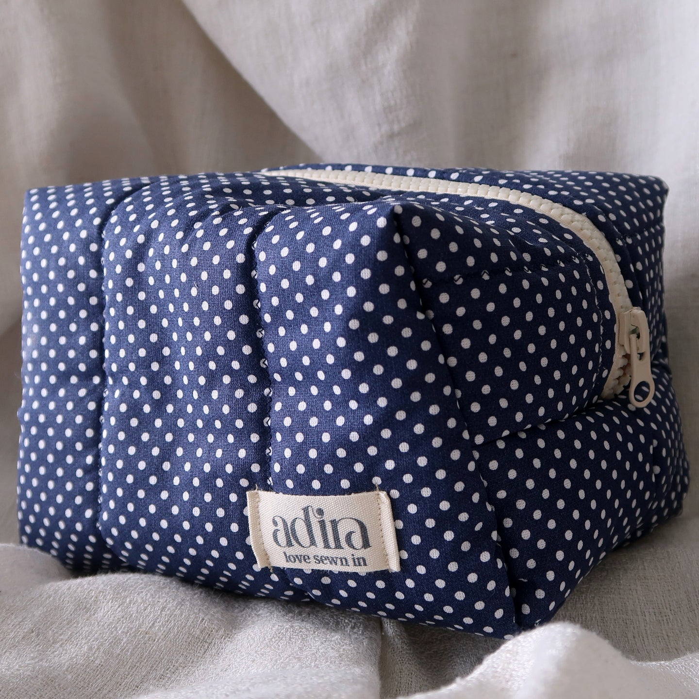 Midnight Dot Vanity Bag
