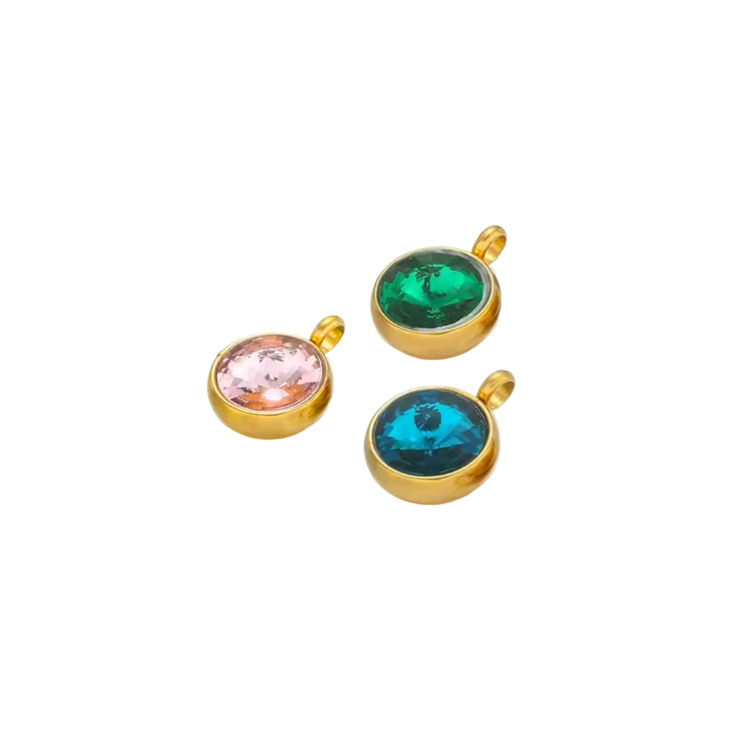 Coloured Sparkle Charm