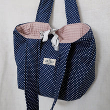 Load image into Gallery viewer, Midnight Dot Bag
