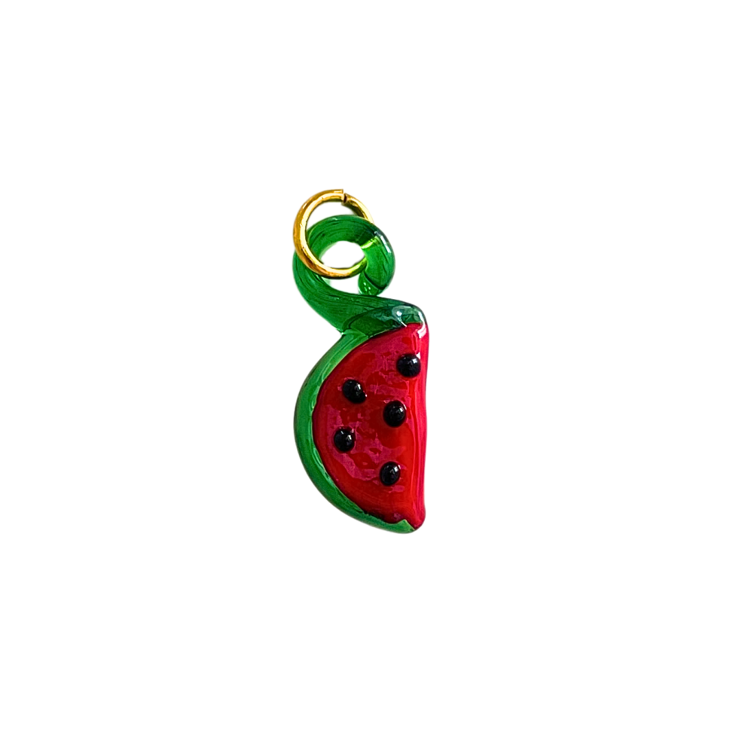 Watermelon Glass Charm